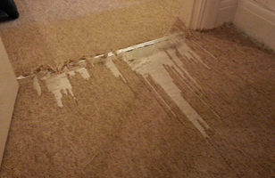 How to repair carpet burn damage from iron.Carpet burn repair